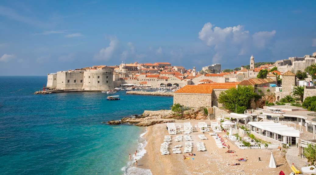Dubrovnik Croatia beach holiday