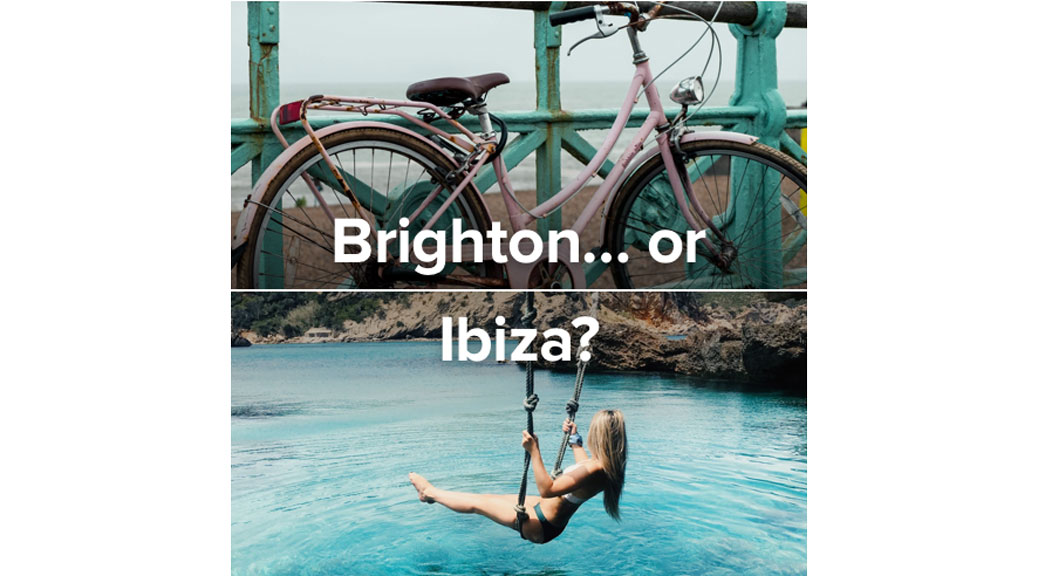 Cost of Living Expenses in Brighton is Equal to 8.9 weeks Vacation at Ibiza