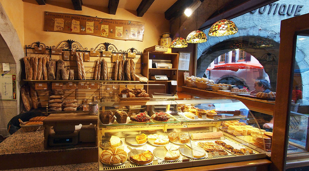 Variety of French Toasted Cakes and food items at A France Bakery