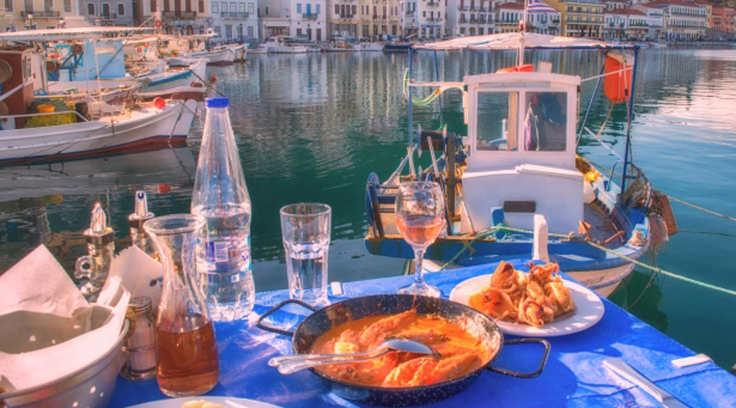 Tasty European Breakfast at a Cruise ship, Greece
