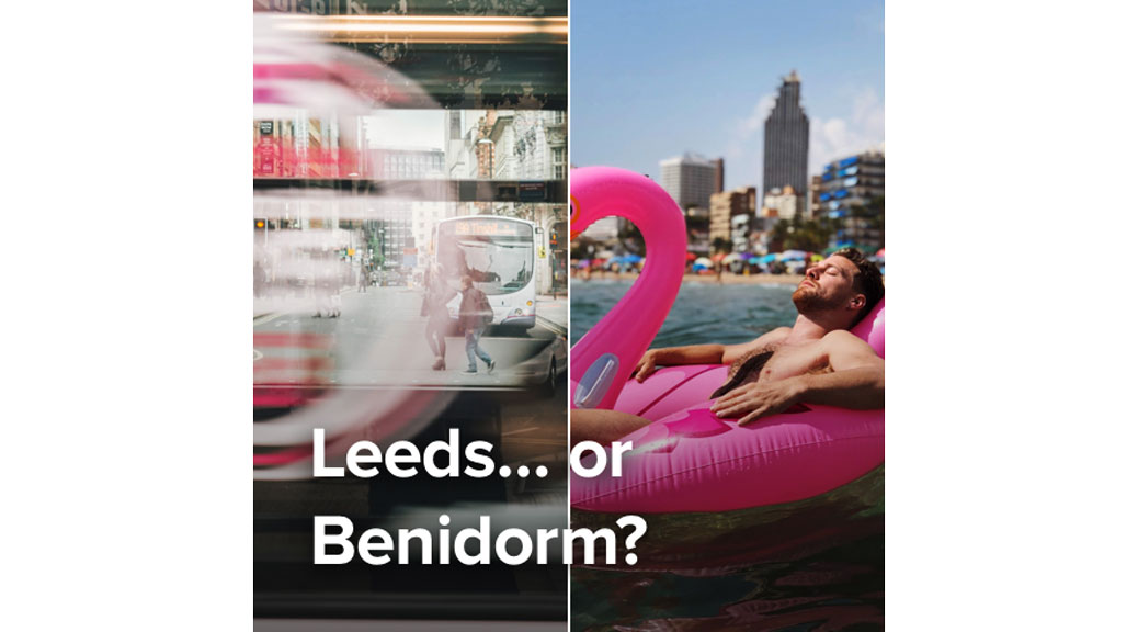 Cost of Living Expenses in Leeds is Equal to 7.5 weeks Vacation at Benidorm