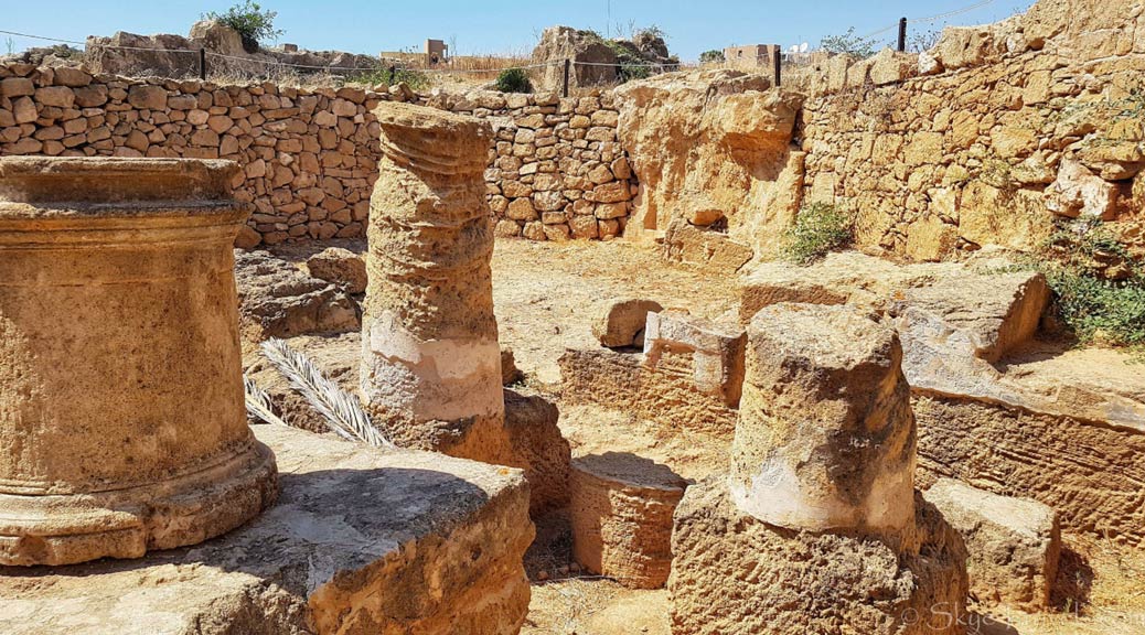 Ancient ruins and fortress at Cyprus