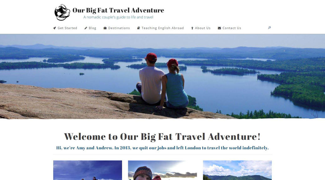 Blog - Our Big Fat Travel Adventure