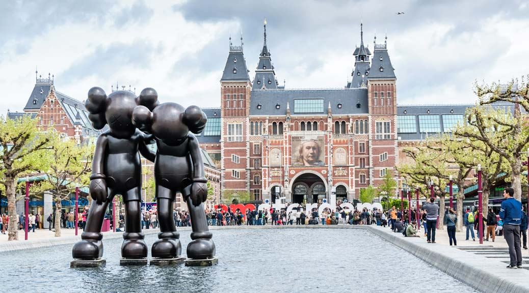  Art Sculpture Yard The Rijksmuseum in Amsterdam netherland