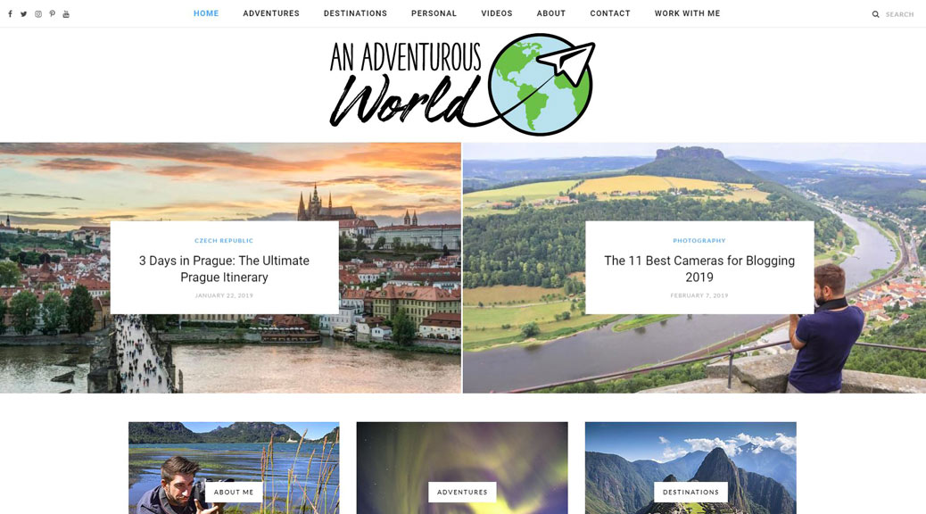 Preview of An-Adventurous-World Blog