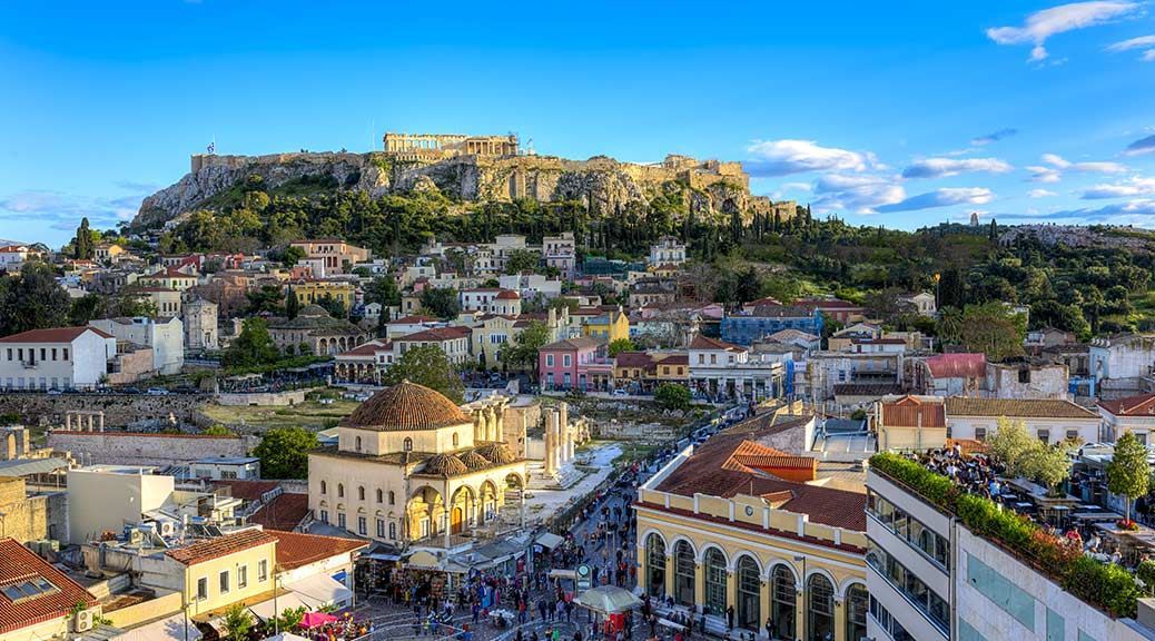Athens, Greece, Capital, City, Acropolis