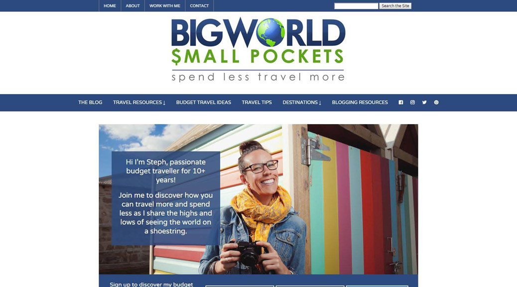 Blog - Big World Small Pockets