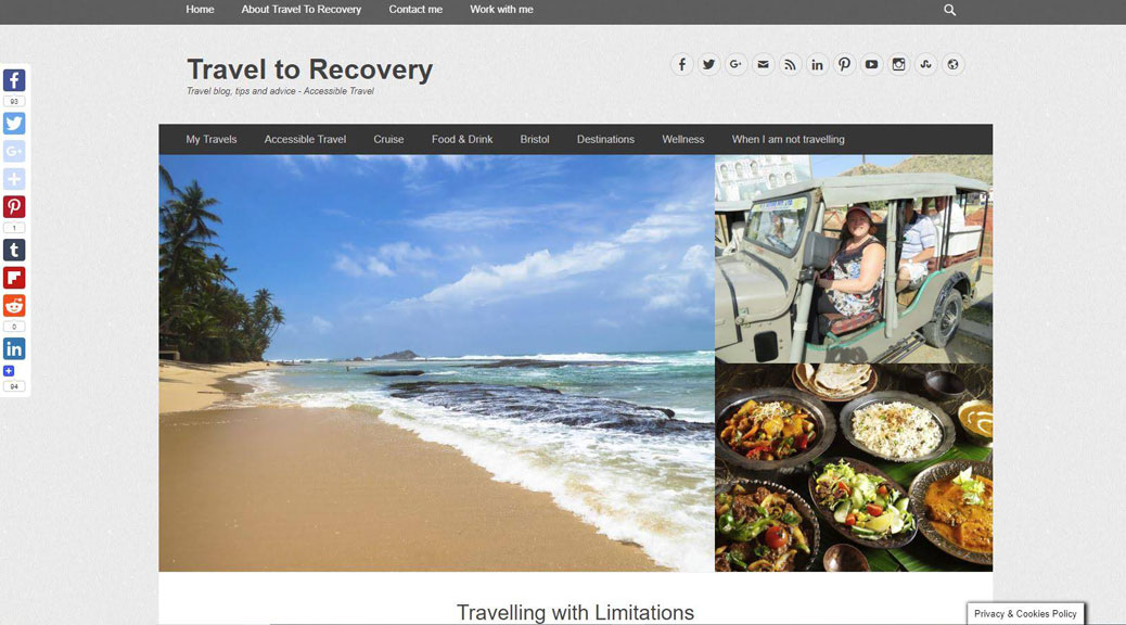 Preview of TRAVEL TO RECOVERY Blog