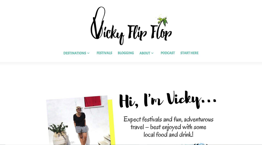 Preview of Vicky Flip Flop Blog