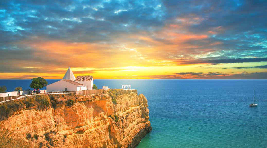  Capela de Nossa Senhora da Rocha, Sunset, Algarve