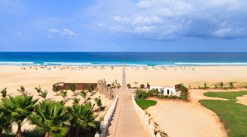 Boa Vista beach Cape Verde
