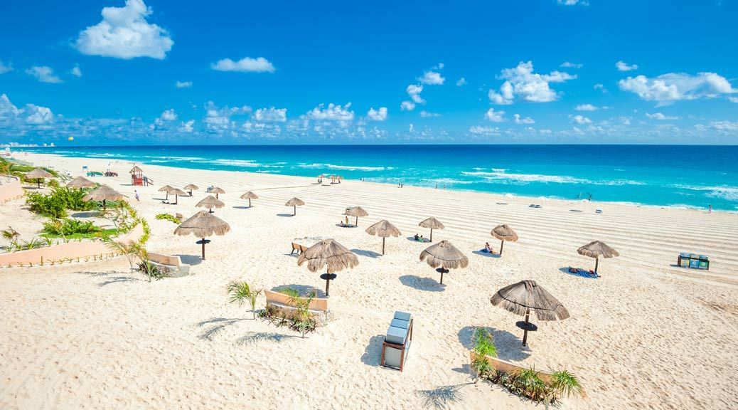 cancun beach mexico sunny