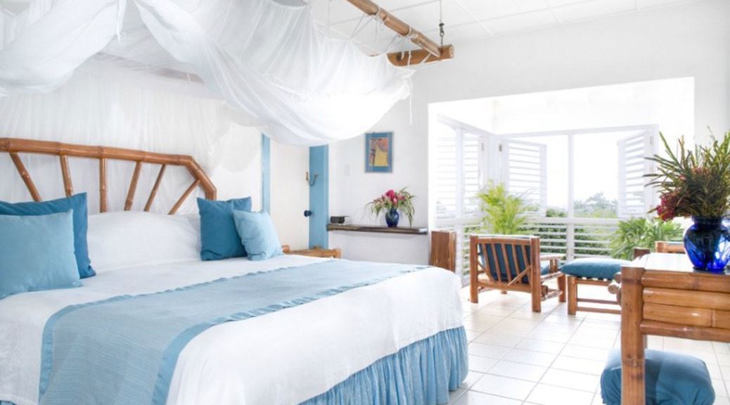 interiors of hotel mocking bird hill in Jamaica