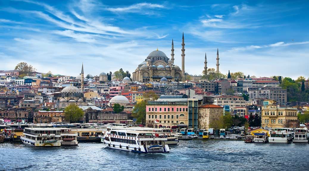 Istanbul city Turkey september holidays