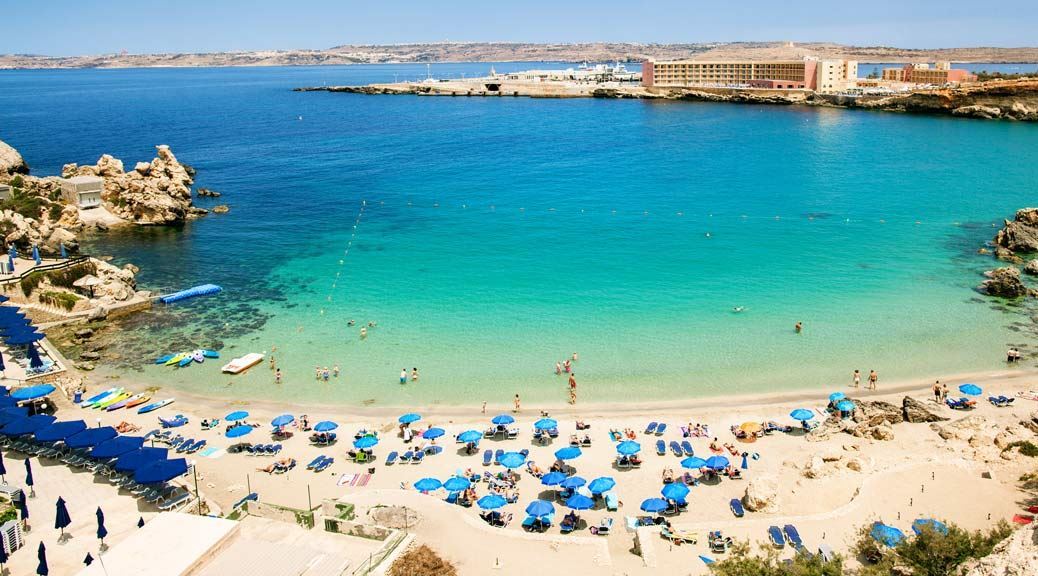 malta paradise bay beach