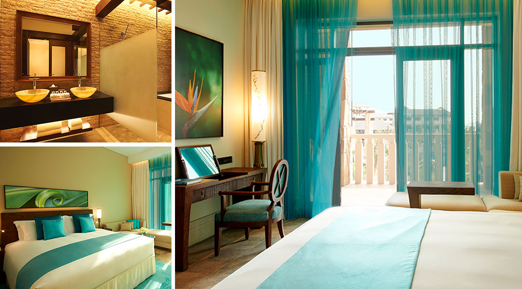 luxurious rooms and suites of Sofitel the palm hotel dubai uae